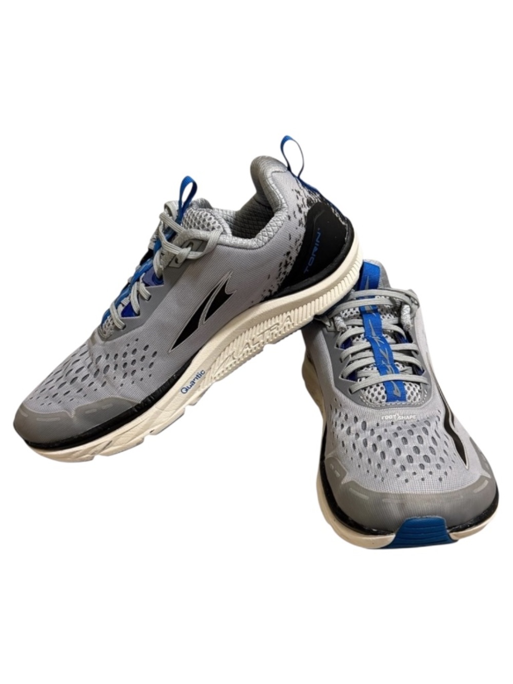 ALTRA Torin Running Shoe Quantic Zero Drop Sz 8 Mens Gray/Black Good Cond